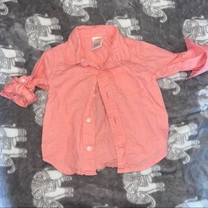 Gymboree boys button up shirt